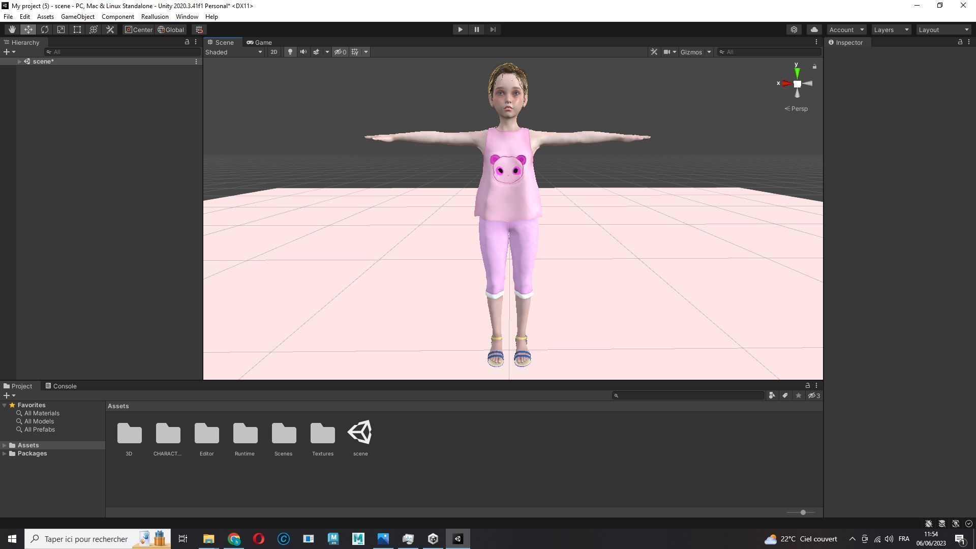 Staicy -  Realistic Girl Low-poly 3D model_25