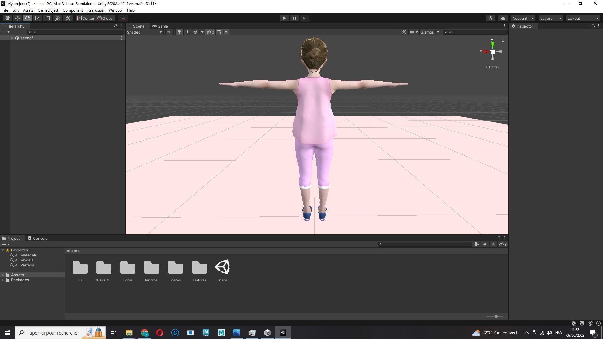 Staicy -  Realistic Girl Low-poly 3D model_26