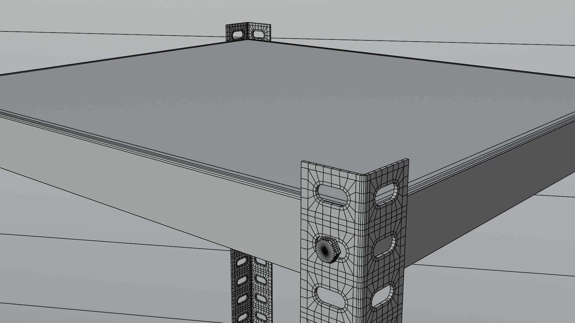 Shelving Unit - multiple sizes 3D model_6