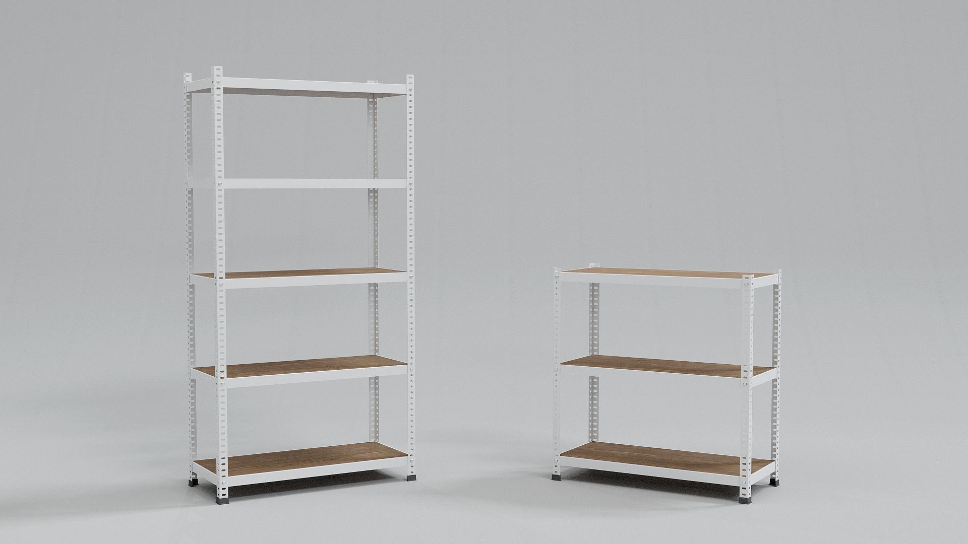 Shelving Unit - multiple sizes 3D model_2