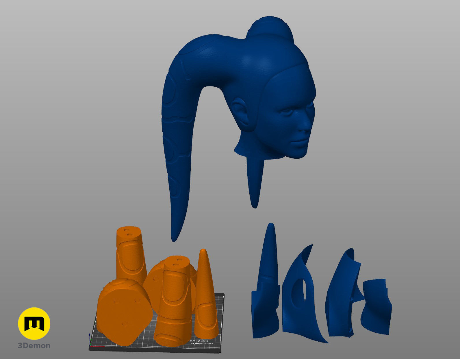 Hera Syndullas Mold - Star Wars 3D print model_6