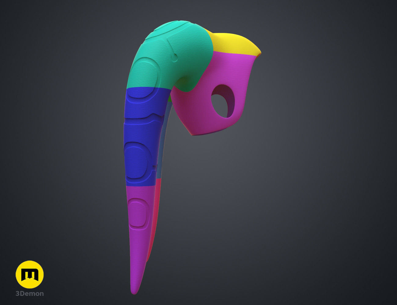 Hera Syndullas Mold - Star Wars 3D print model_8