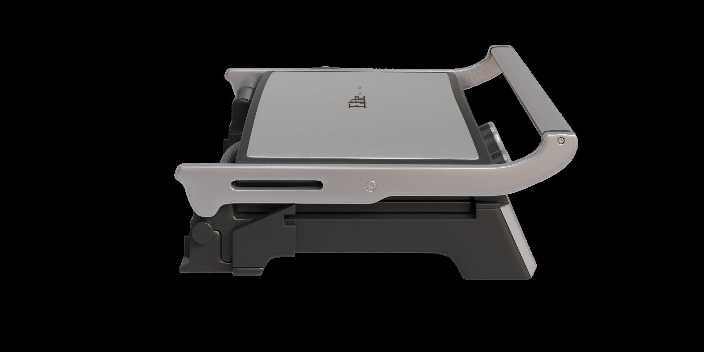 Electric Grill And Griddle 3D model_9