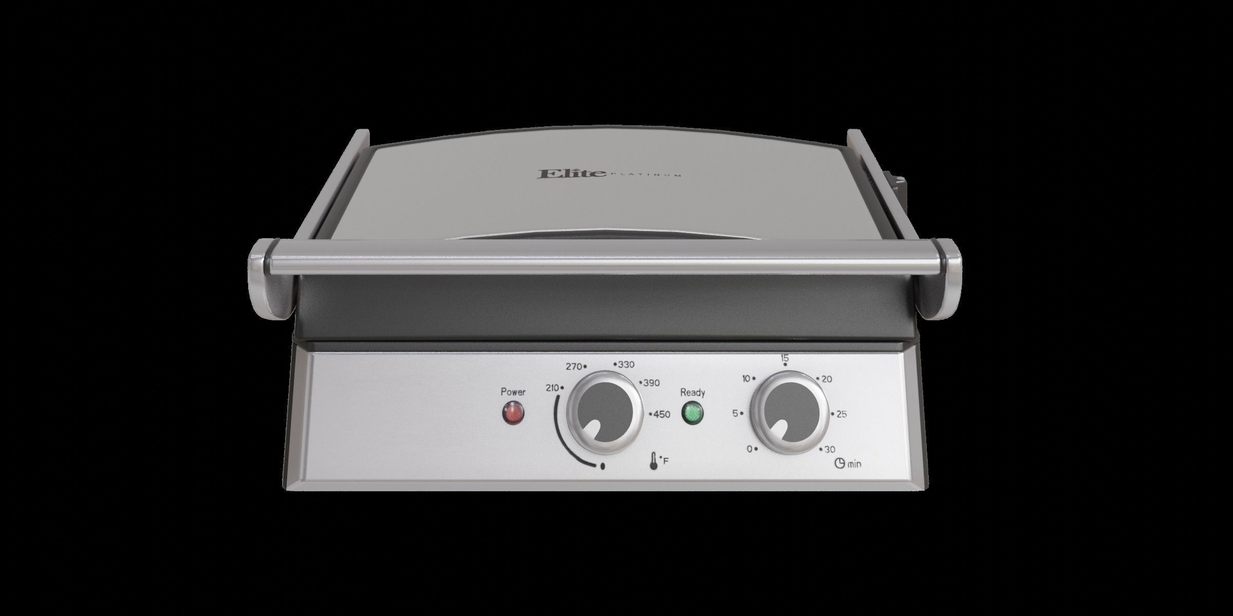 Electric Grill And Griddle 3D model_8