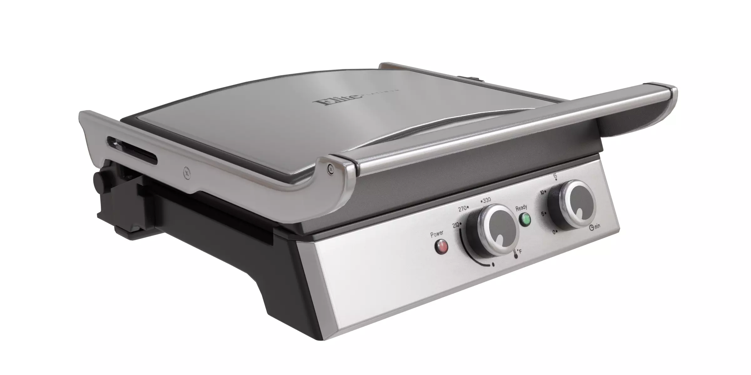 Electric Grill And Griddle 3D model_0