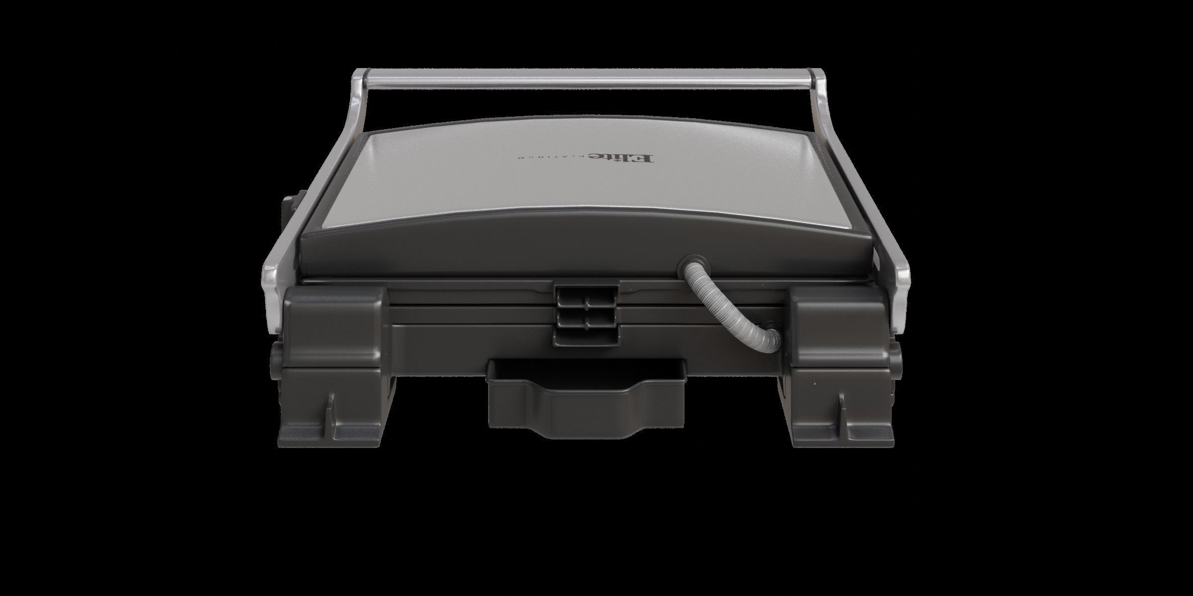 Electric Grill And Griddle 3D model_10