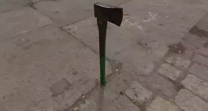 Axe -- PBR -- Game Ready Asset