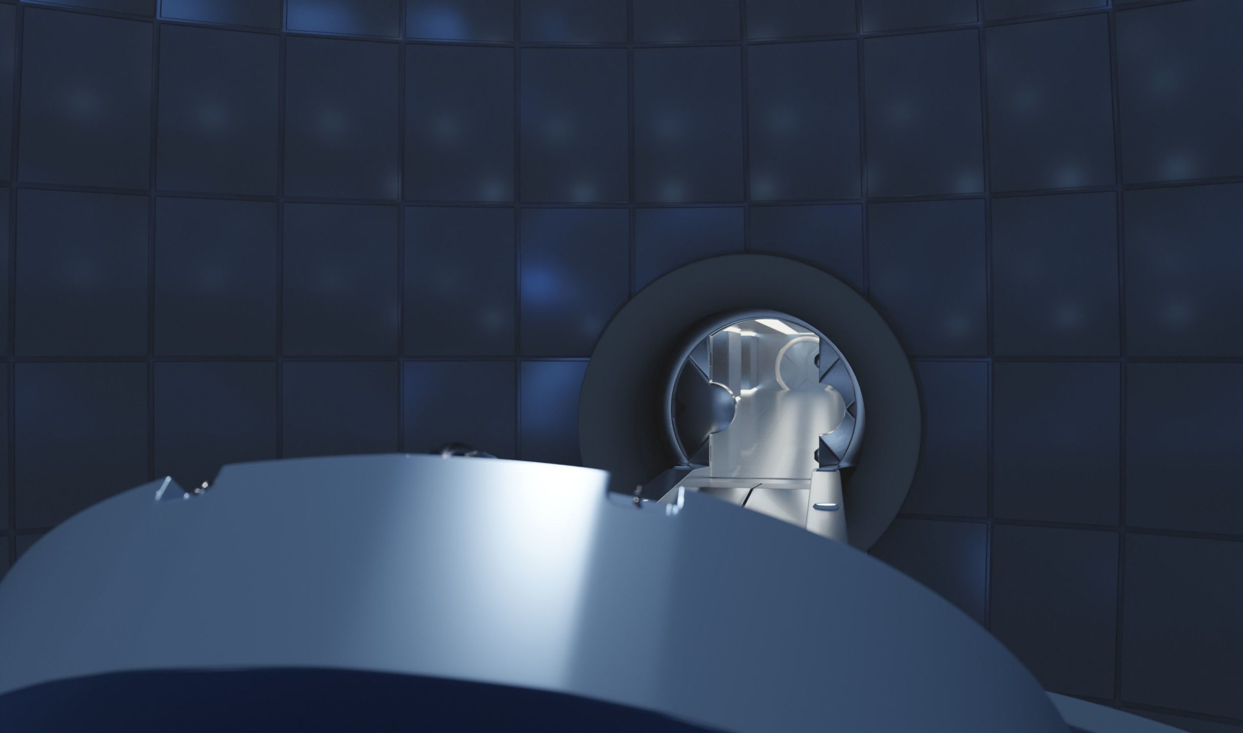 Marvels X-Men Sub-Basement - Corridor and Cerebro 3D model_8