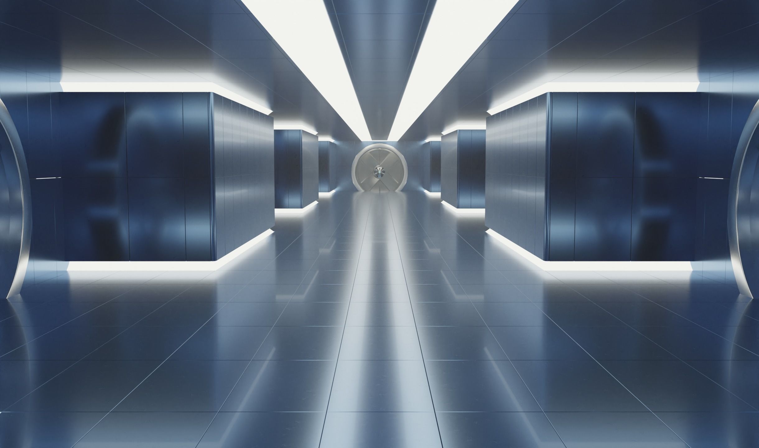 Marvels X-Men Sub-Basement - Corridor and Cerebro 3D model_5