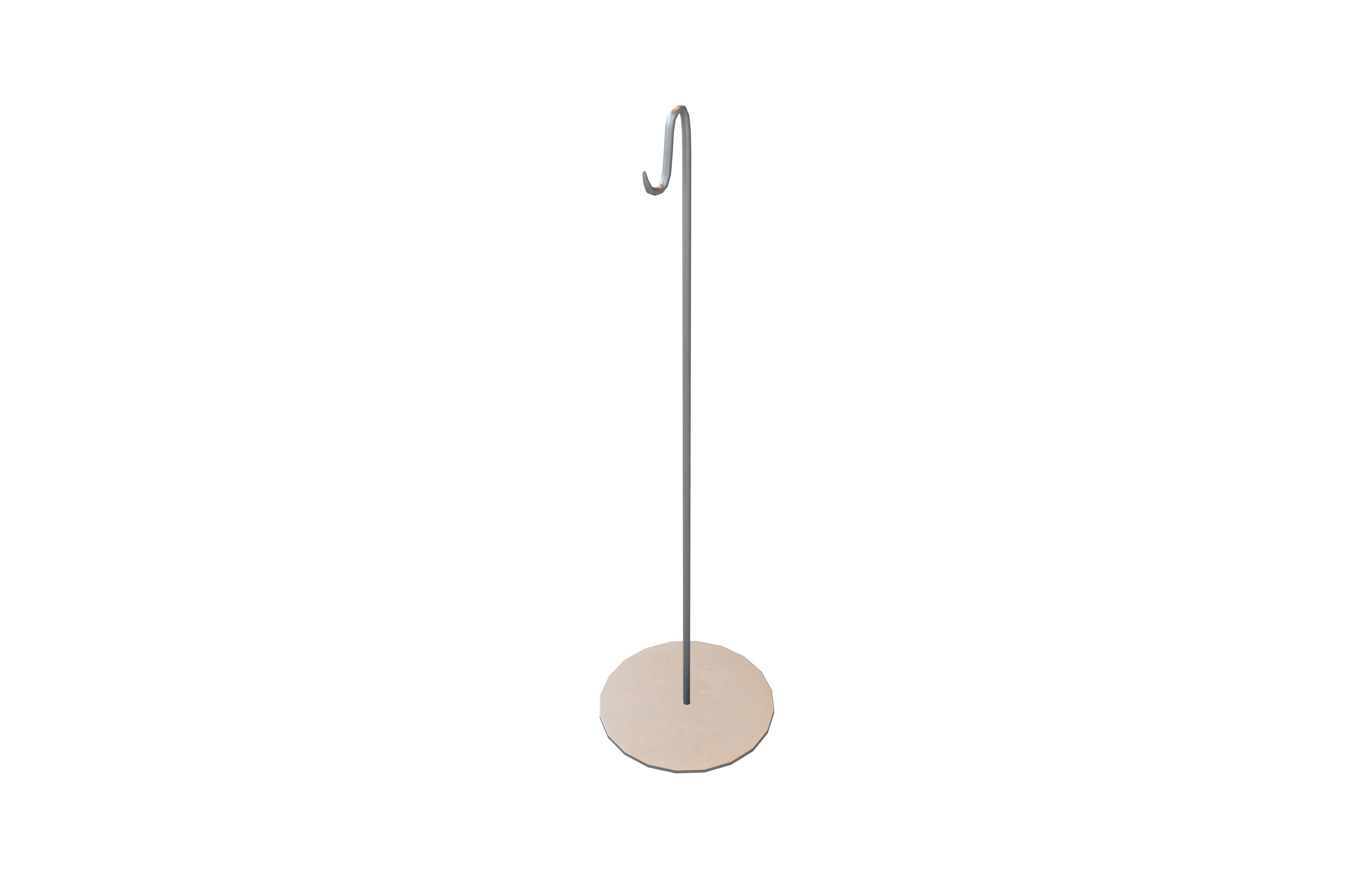 Metal Wire Stand V1 001 Low-poly 3D model_2