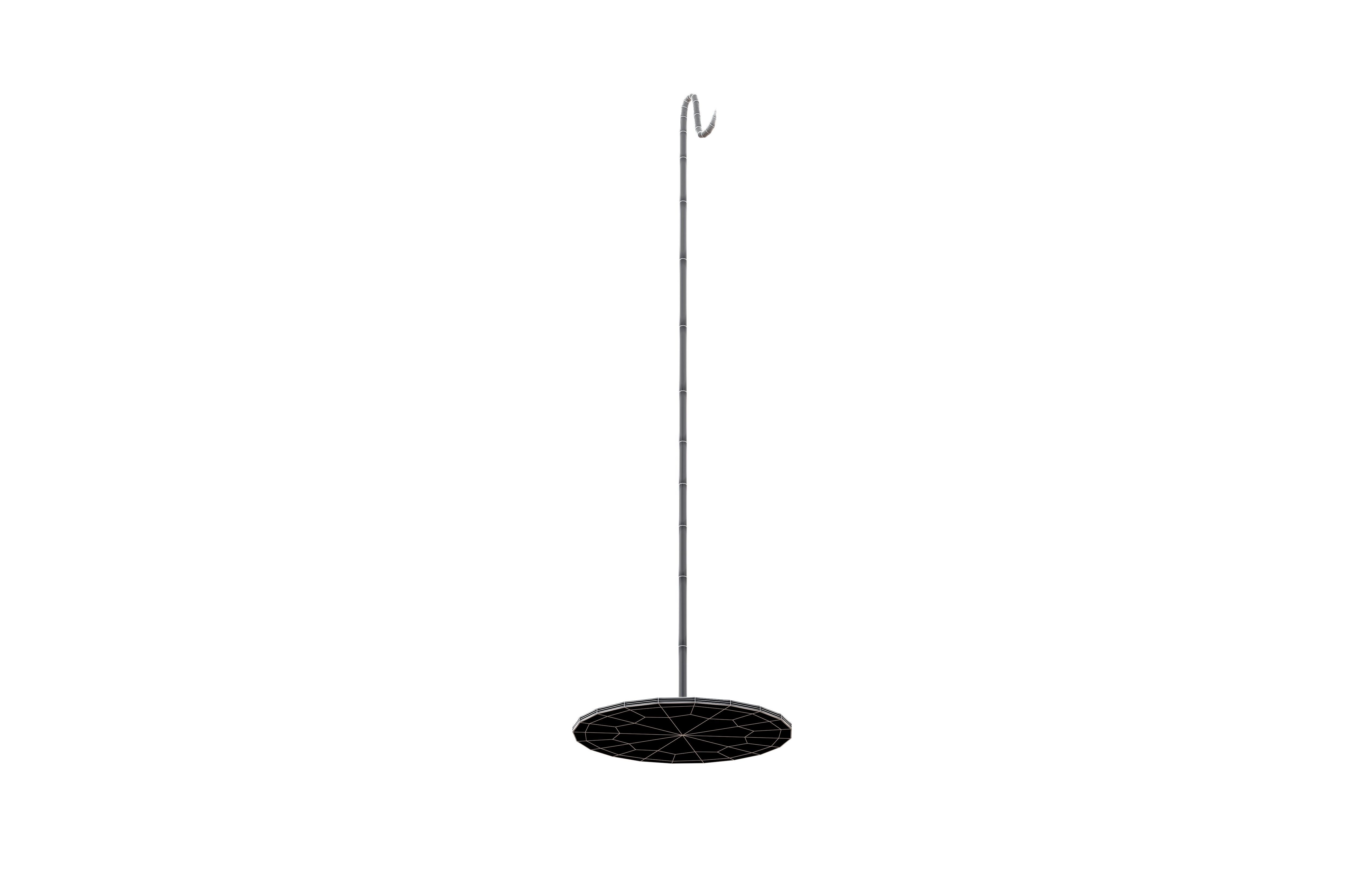 Metal Wire Stand V1 002 Low-poly 3D model_5