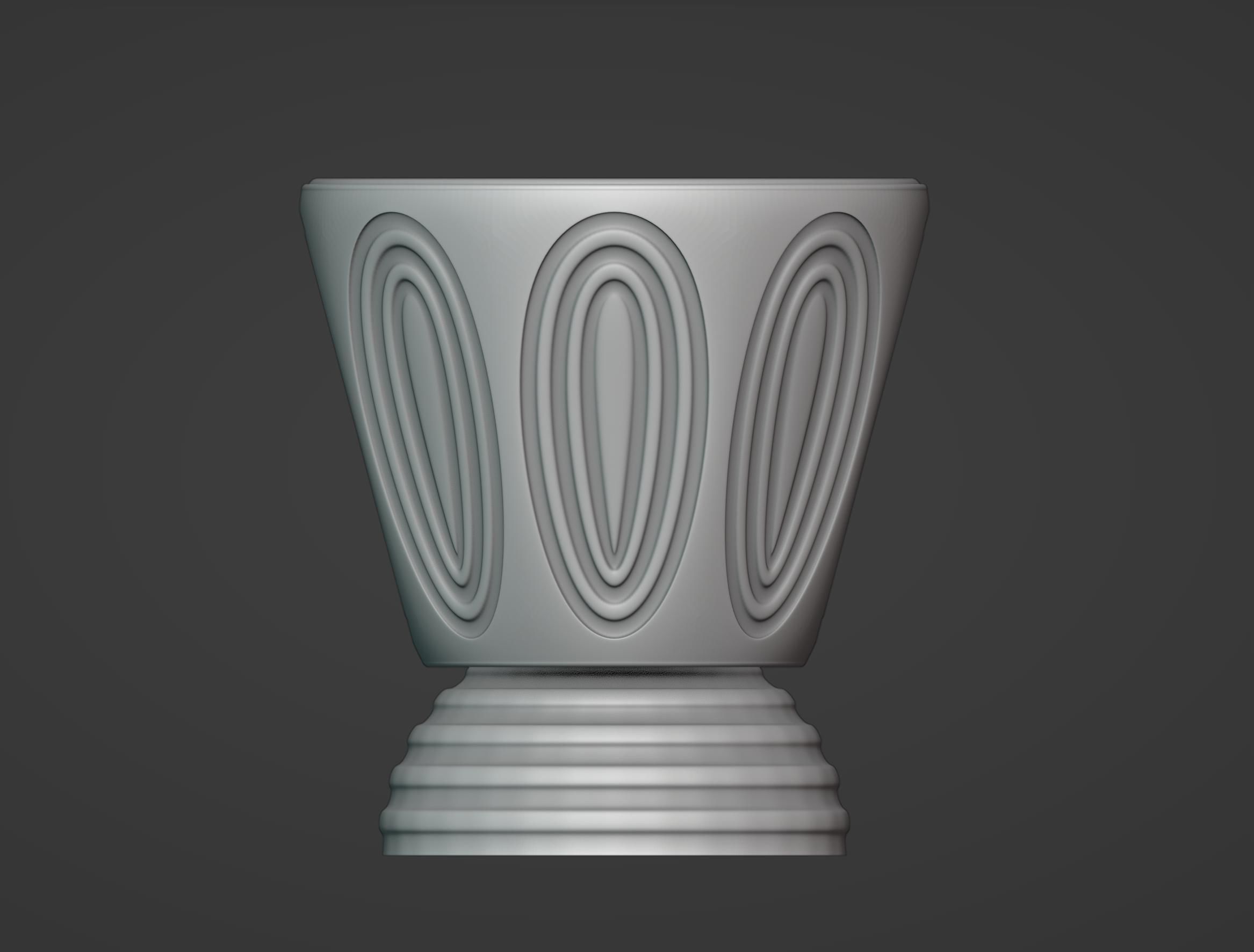 Decorative Vase 3D print model_3