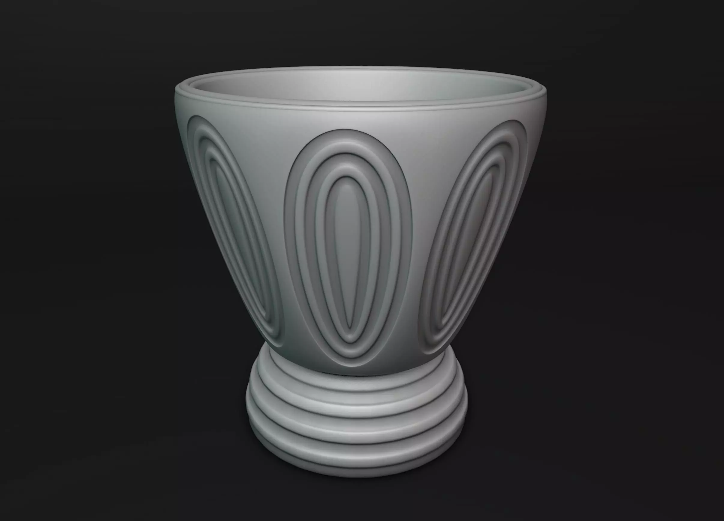 Decorative Vase 3D print model_0