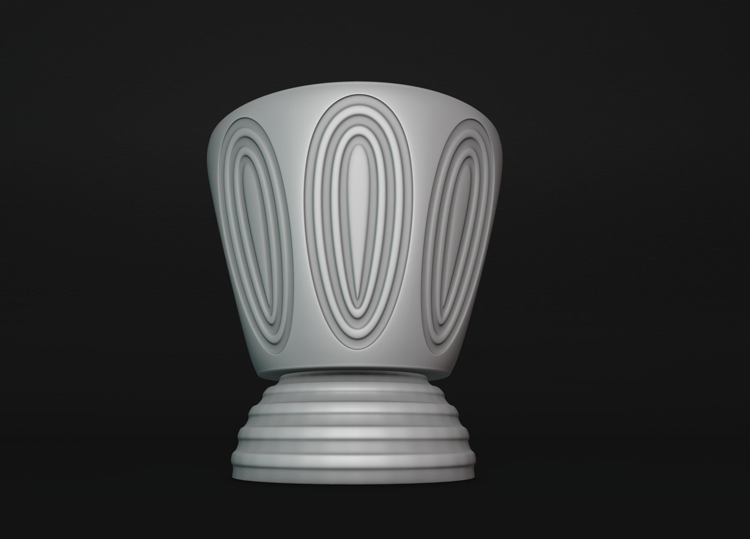 Decorative Vase 3D print model_1