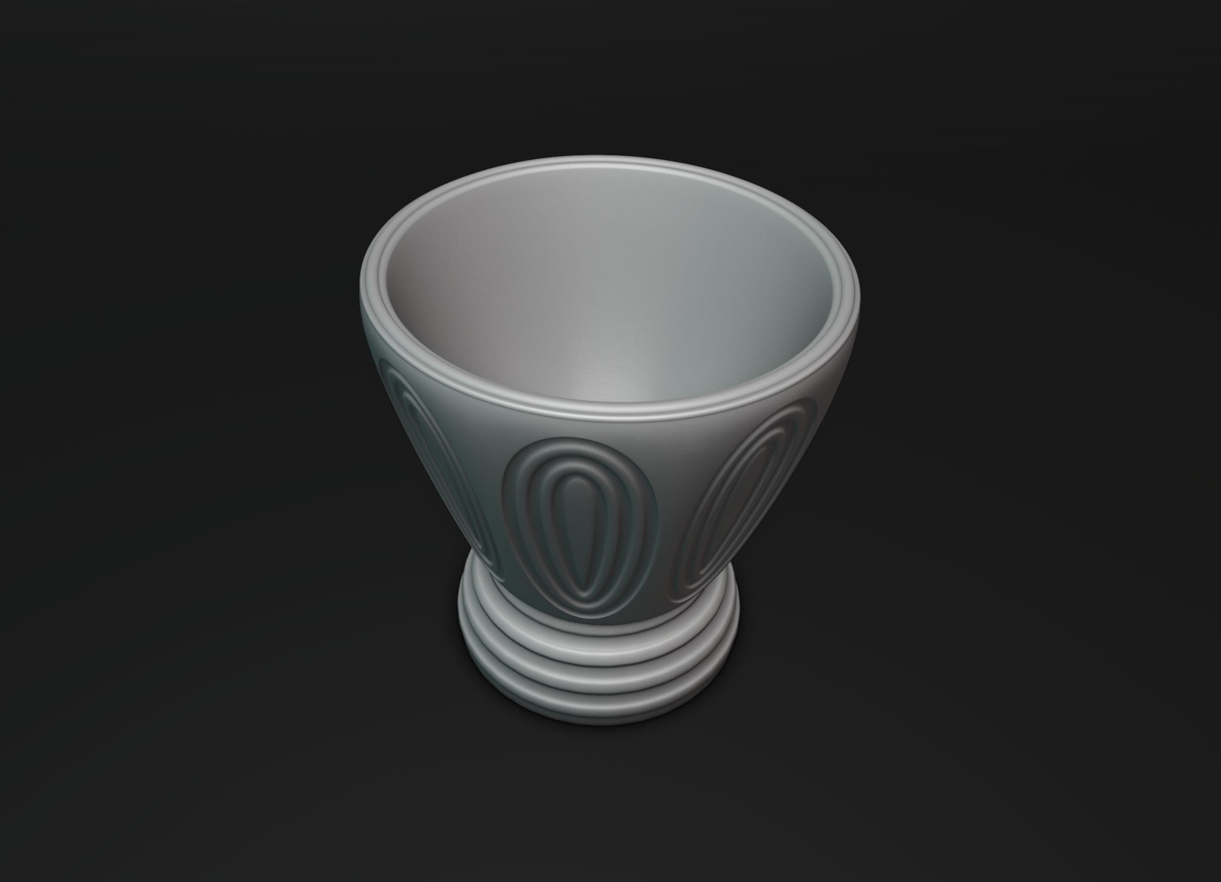 Decorative Vase 3D print model_2