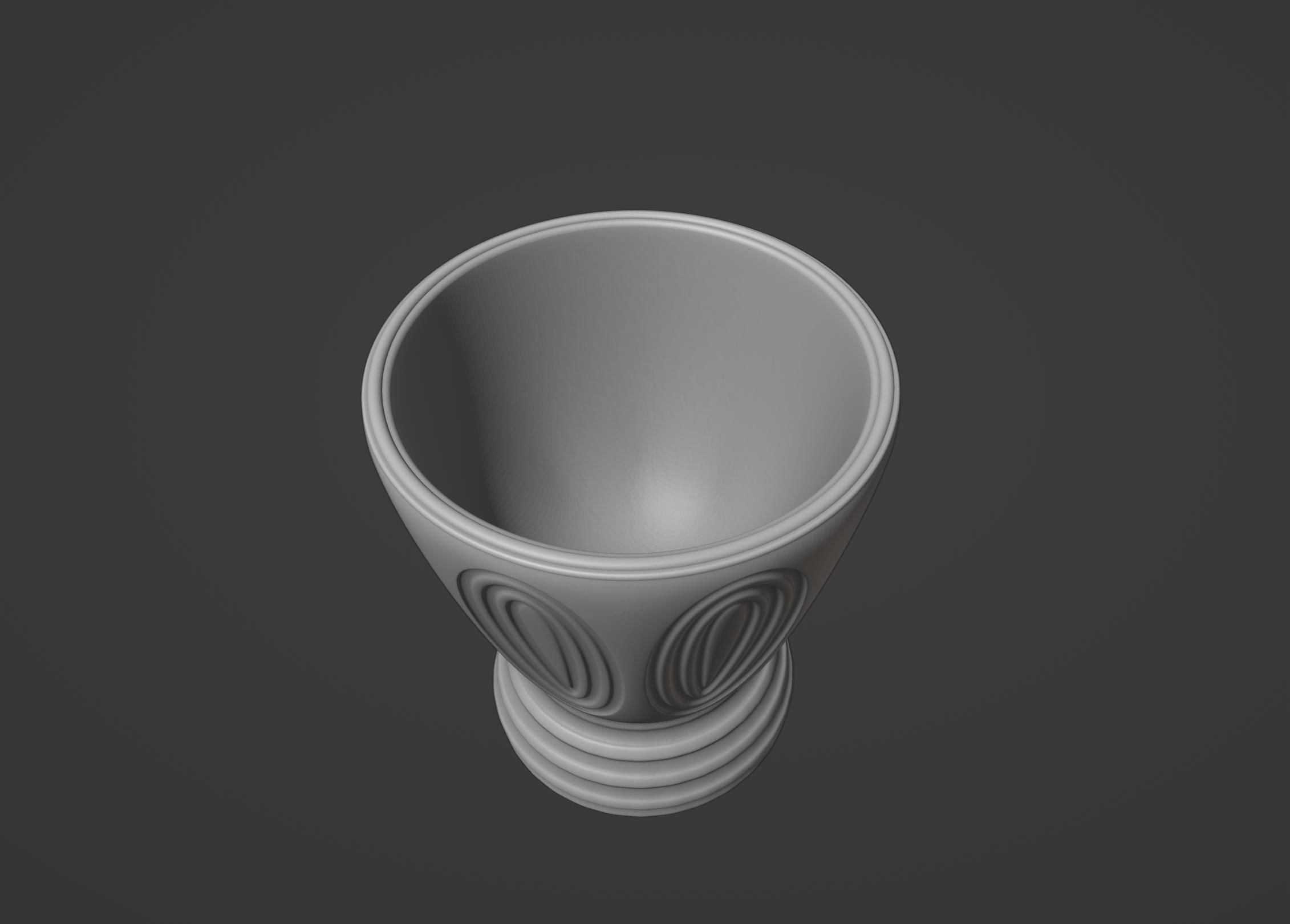 Decorative Vase 3D print model_8