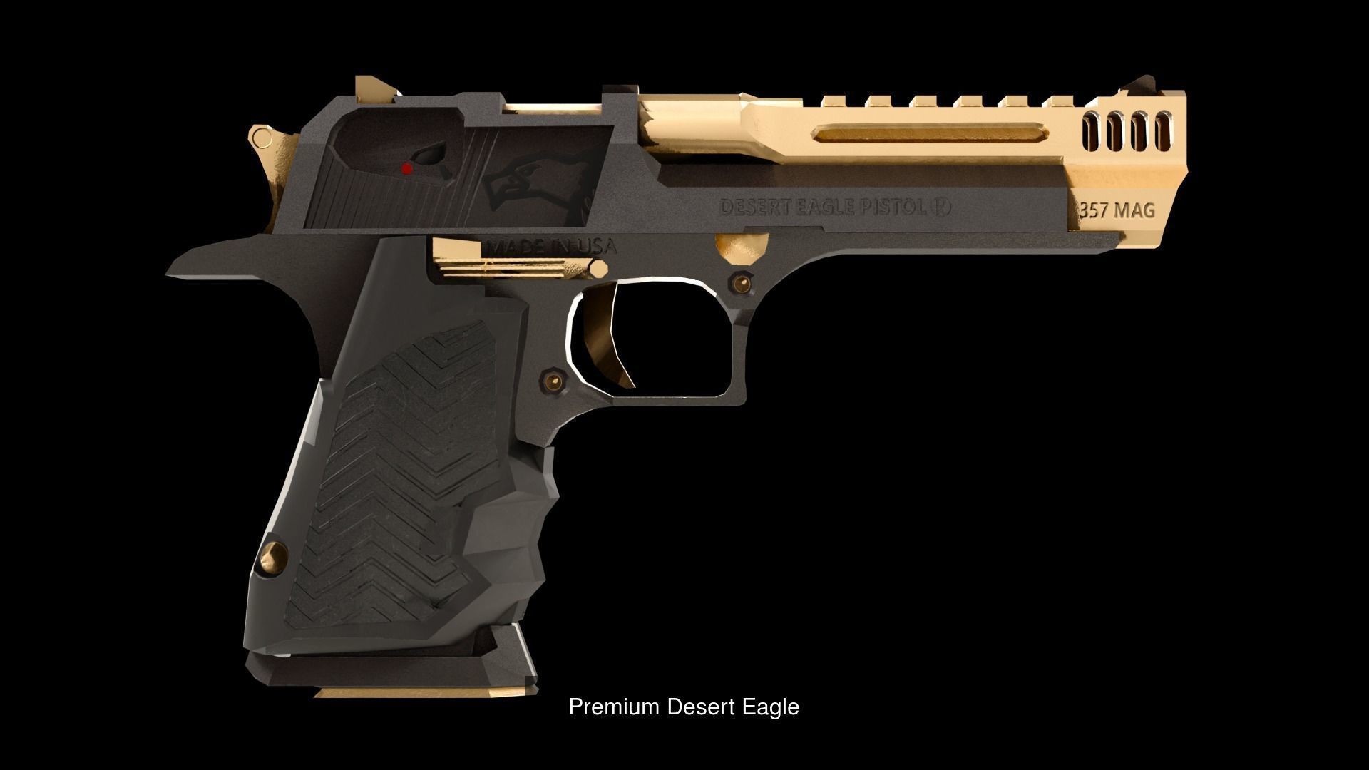 Premium Guns 3D Model Collection_4