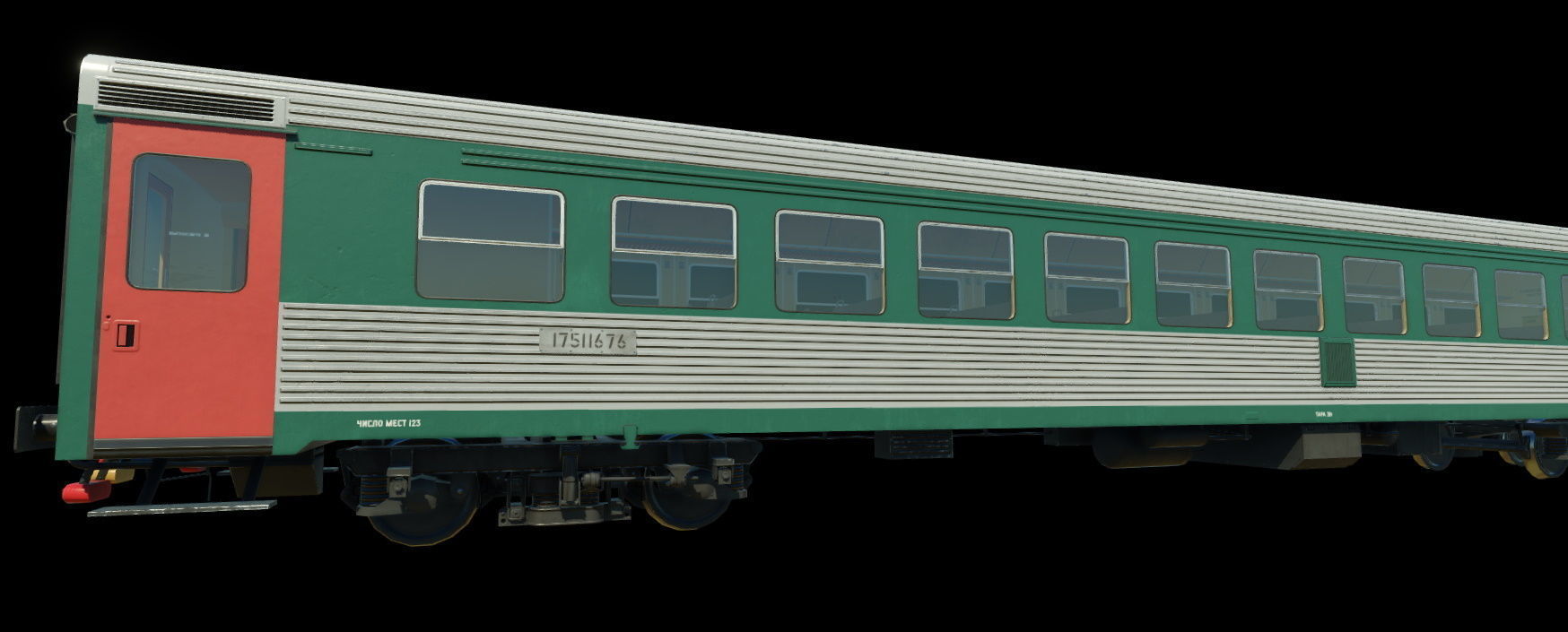 ACh2 Automotrise and APCh2 Coach Low-poly 3D model_10