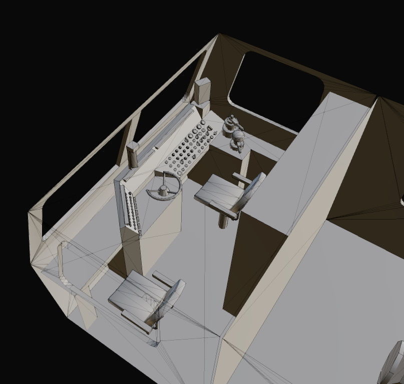 ACh2 Automotrise and APCh2 Coach Low-poly 3D model_29