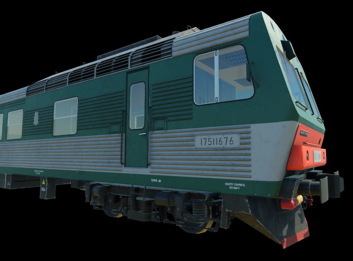 ACh2 Automotrise and APCh2 Coach Low-poly 3D model_20