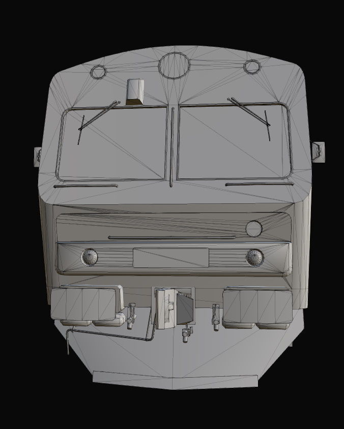 ACh2 Automotrise and APCh2 Coach Low-poly 3D model_37