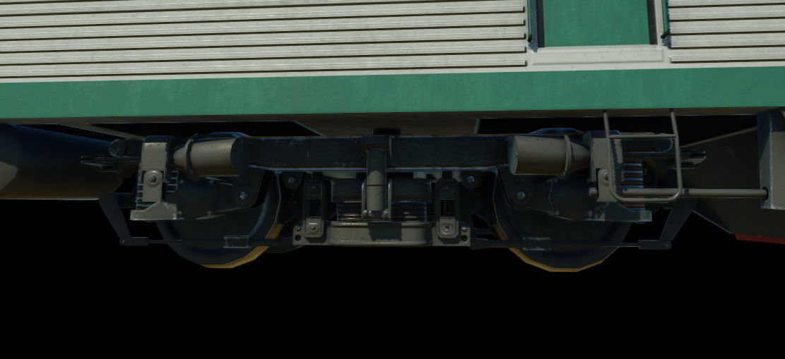 ACh2 Automotrise and APCh2 Coach Low-poly 3D model_25