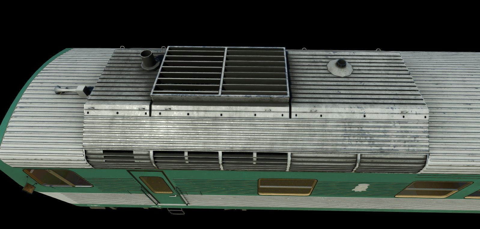 ACh2 Automotrise and APCh2 Coach Low-poly 3D model_2