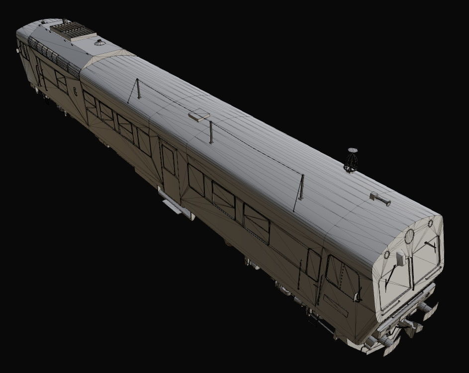 ACh2 Automotrise and APCh2 Coach Low-poly 3D model_44