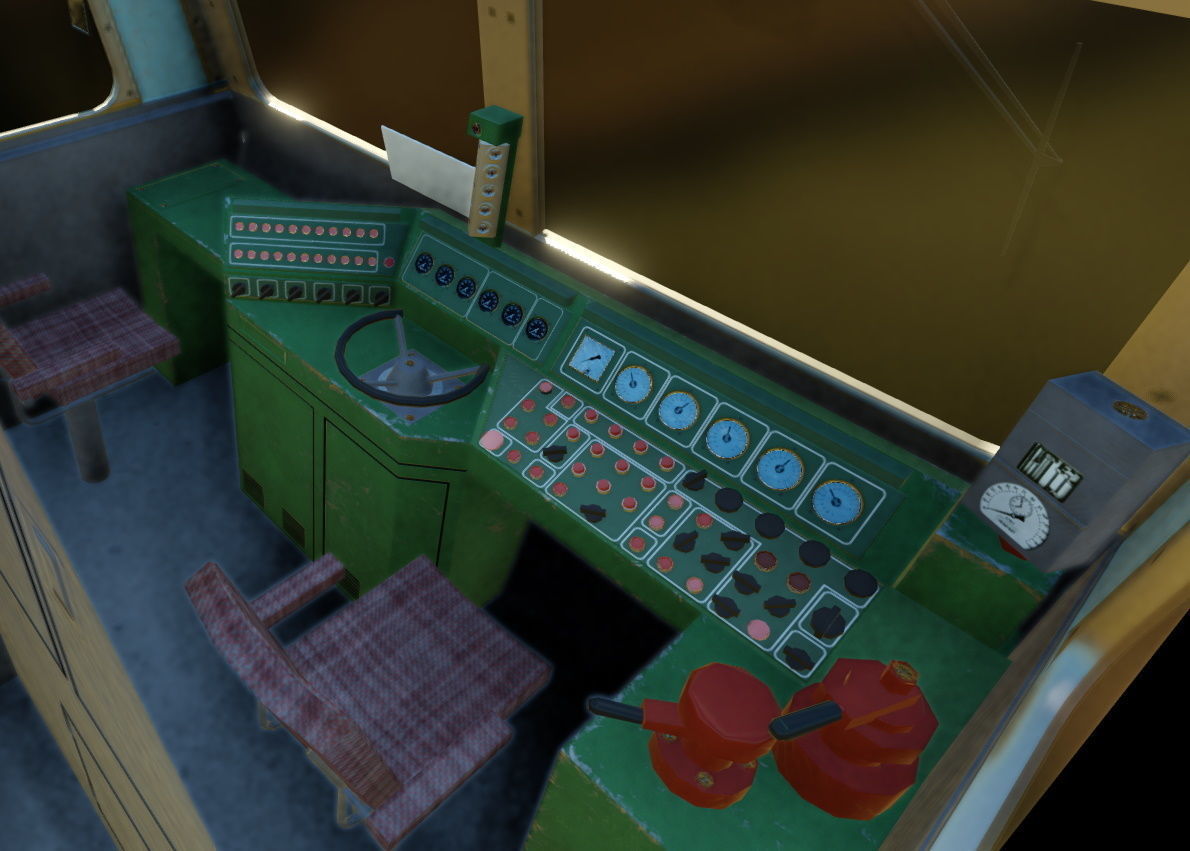 ACh2 Automotrise and APCh2 Coach Low-poly 3D model_7