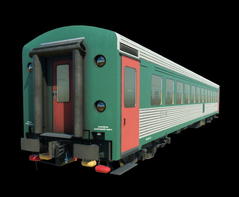 ACh2 Automotrise and APCh2 Coach Low-poly 3D model_9