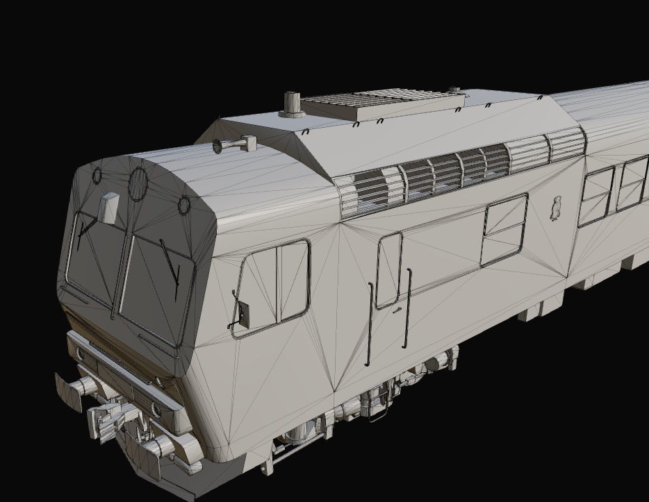 ACh2 Automotrise and APCh2 Coach Low-poly 3D model_42