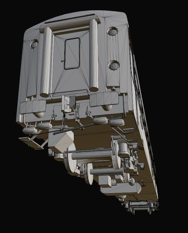 ACh2 Automotrise and APCh2 Coach Low-poly 3D model_34