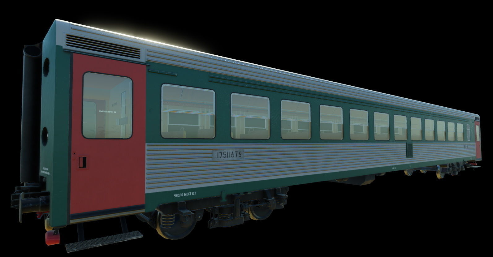ACh2 Automotrise and APCh2 Coach Low-poly 3D model_15