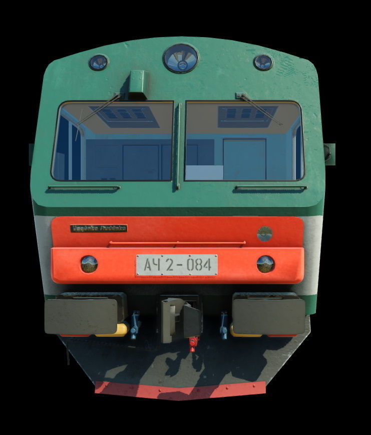 ACh2 Automotrise and APCh2 Coach Low-poly 3D model_12