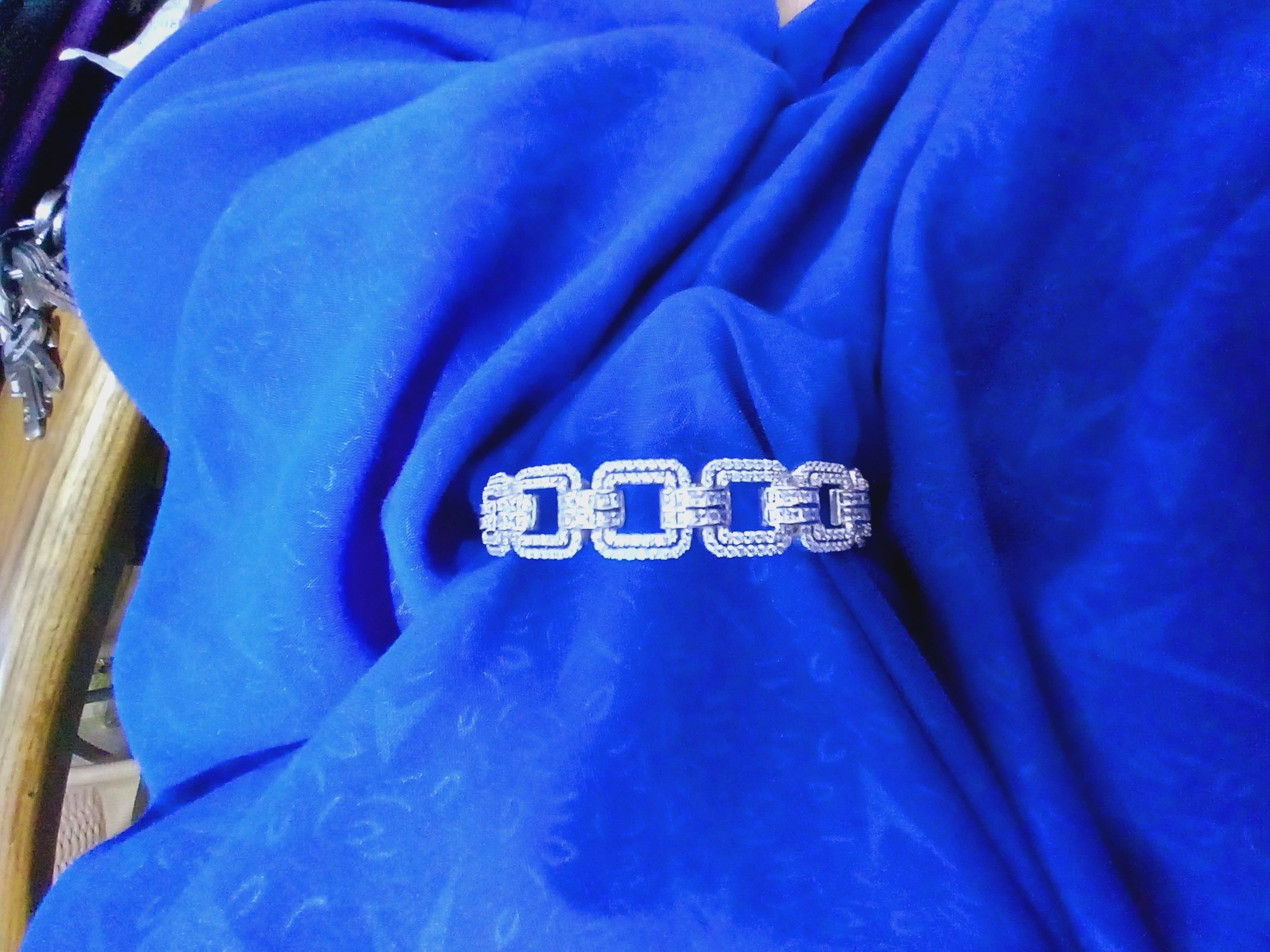 Diamond Breslet Jewellery for Women 3D print model 3D print model_12