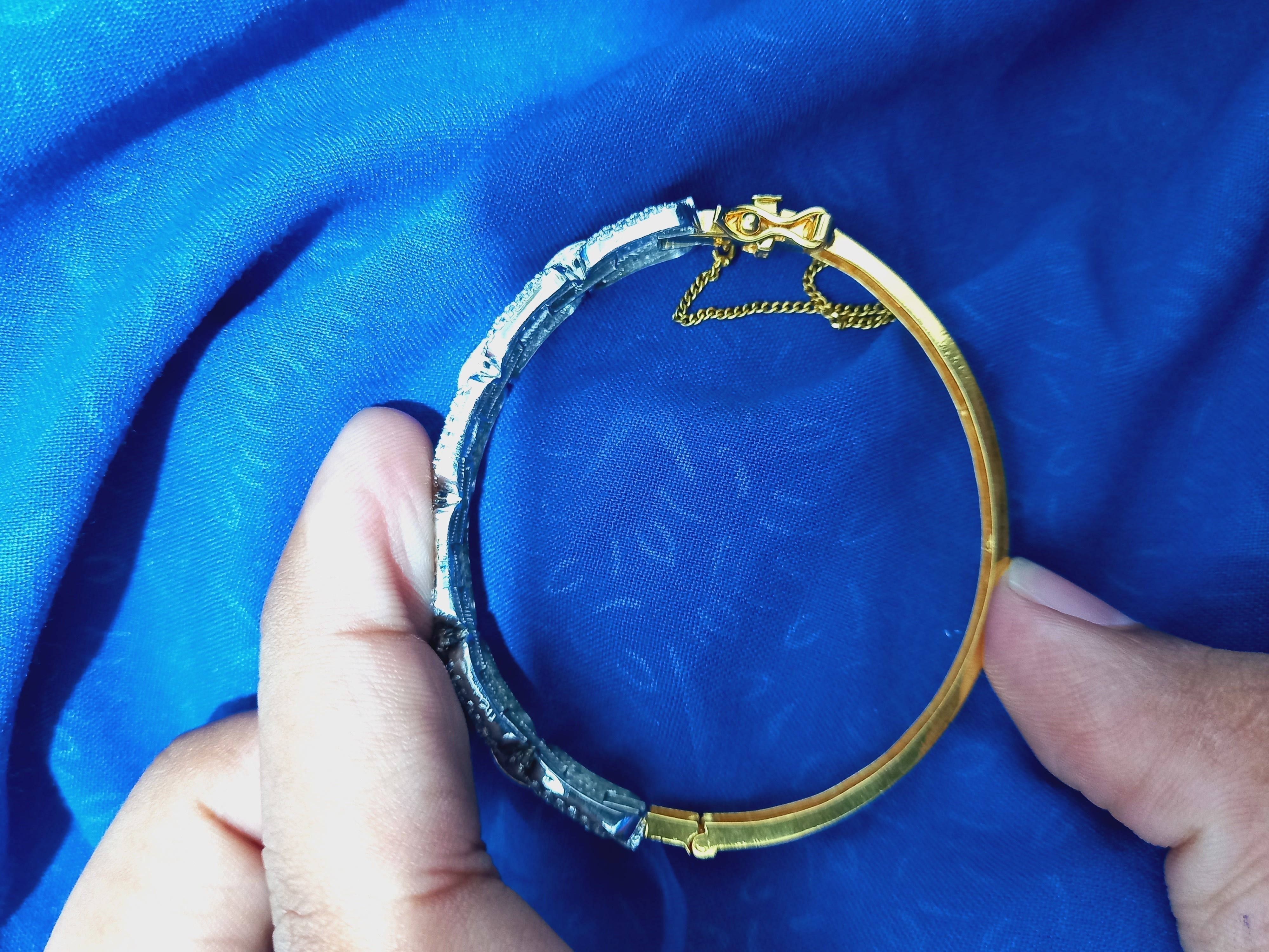 Diamond Breslet Jewellery for Women 3D print model 3D print model_23