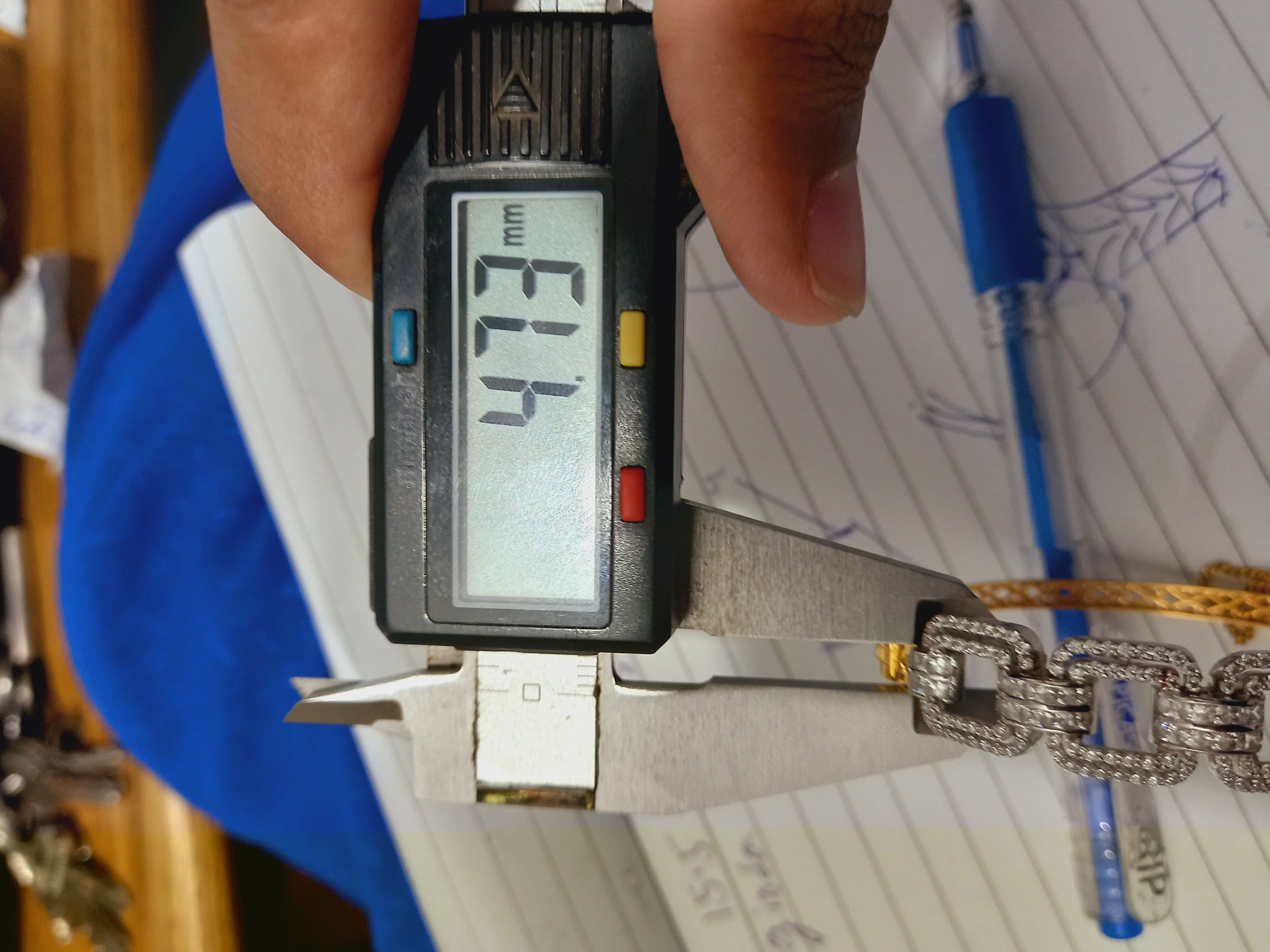 Diamond Breslet Jewellery for Women 3D print model 3D print model_28