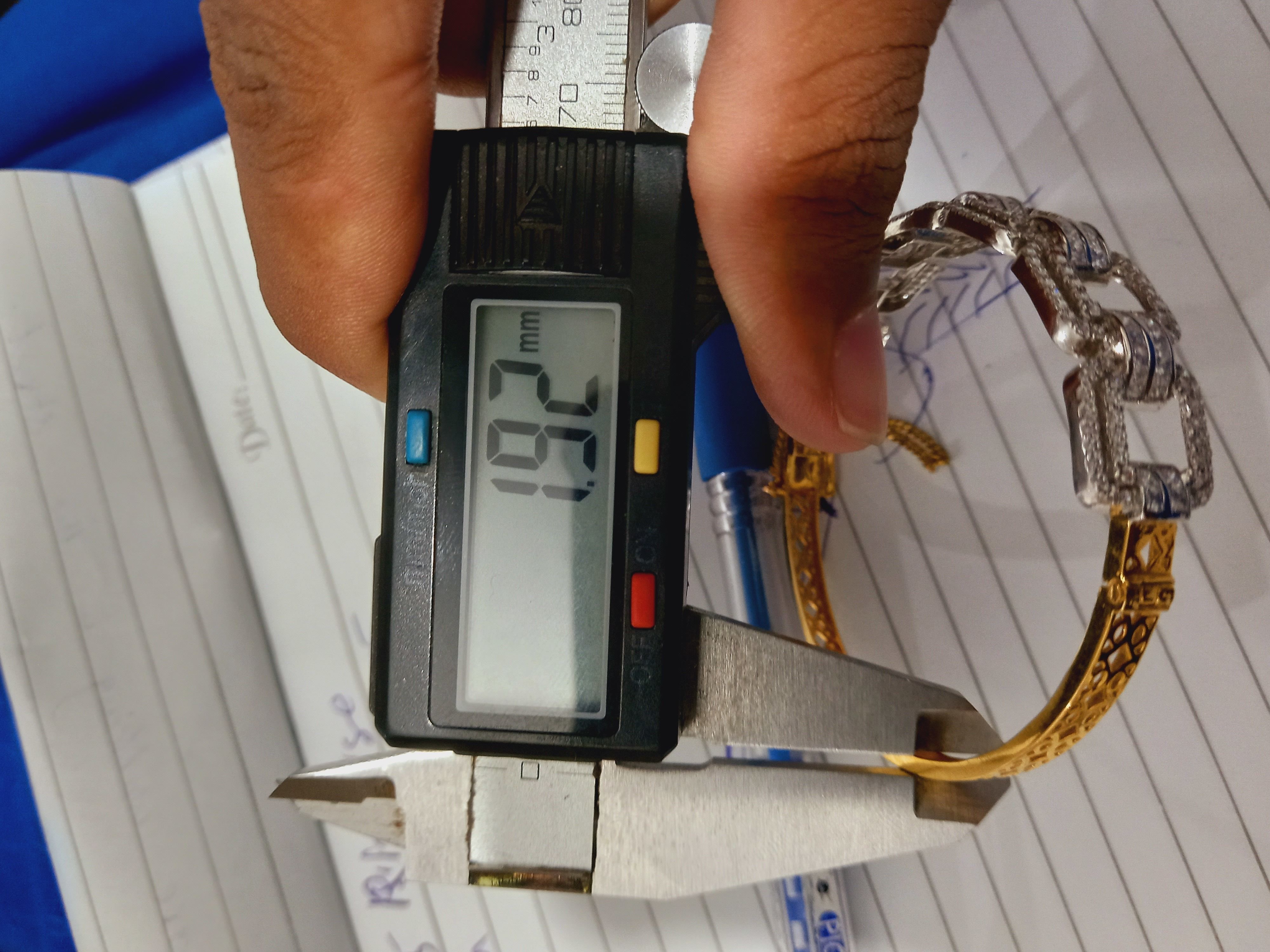 Diamond Breslet Jewellery for Women 3D print model 3D print model_31