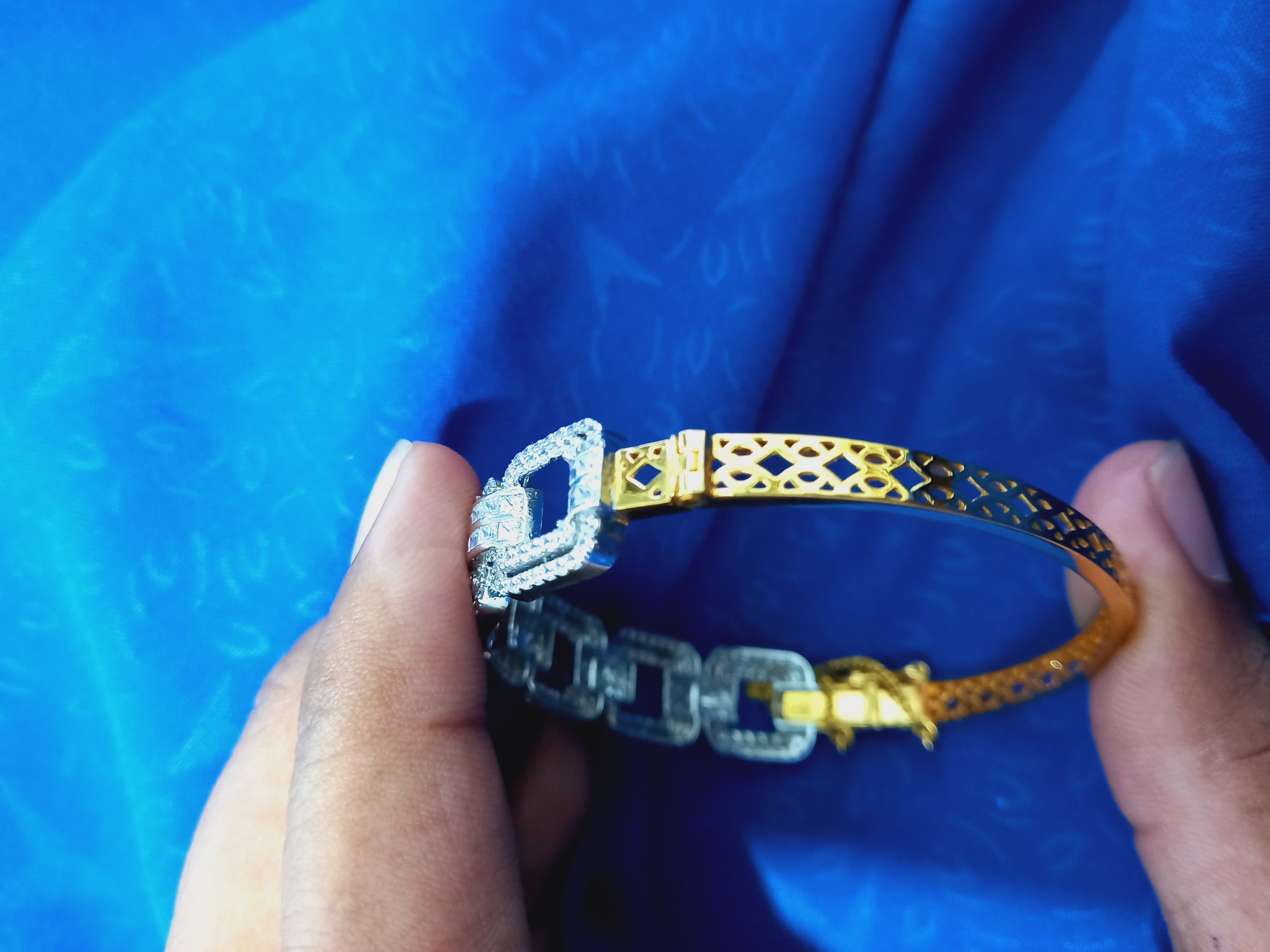 Diamond Breslet Jewellery for Women 3D print model 3D print model_18