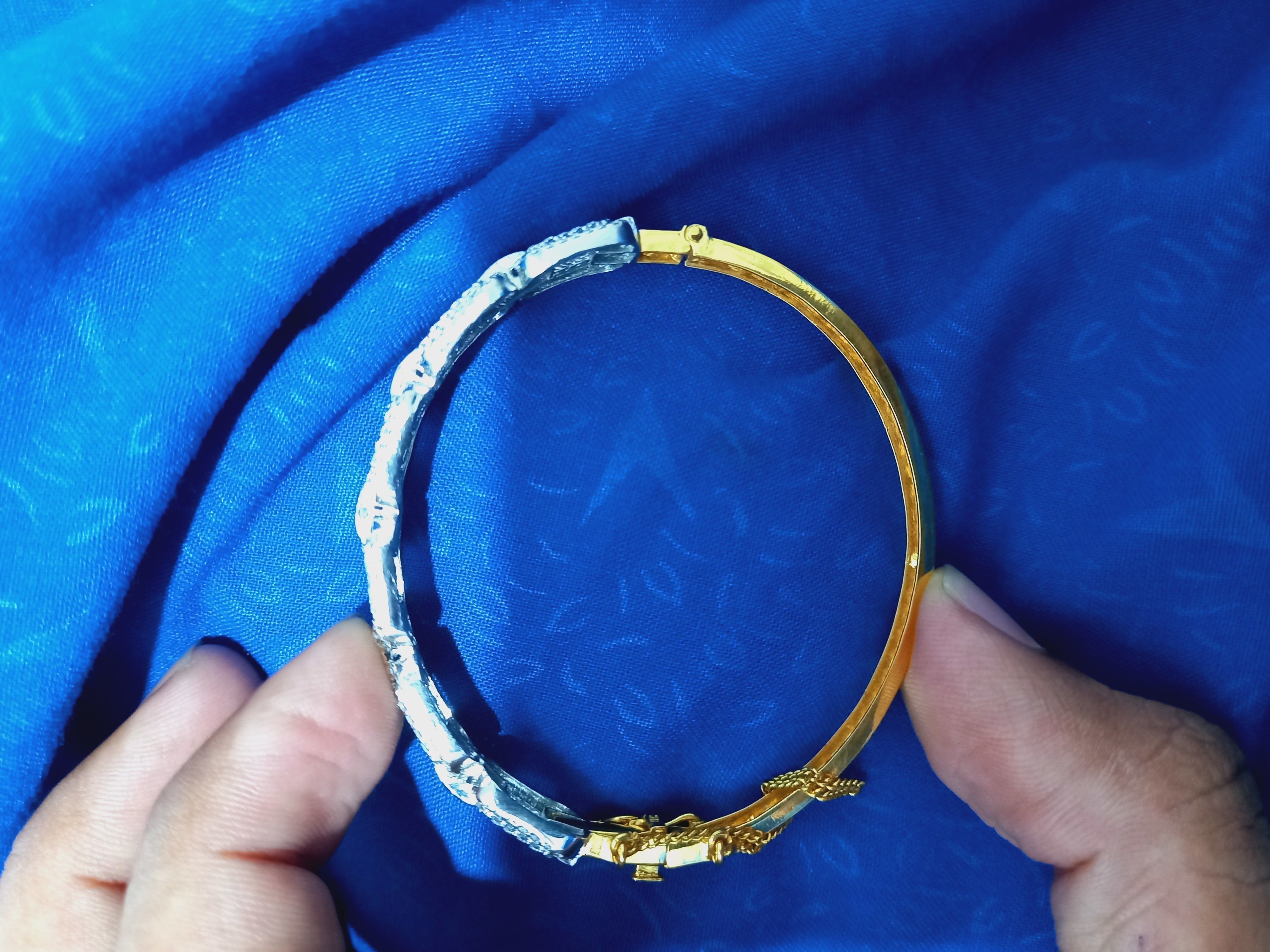 Diamond Breslet Jewellery for Women 3D print model 3D print model_24