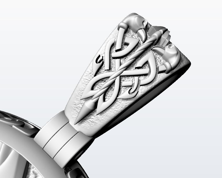 Valkyrie pendant 3D print model_15