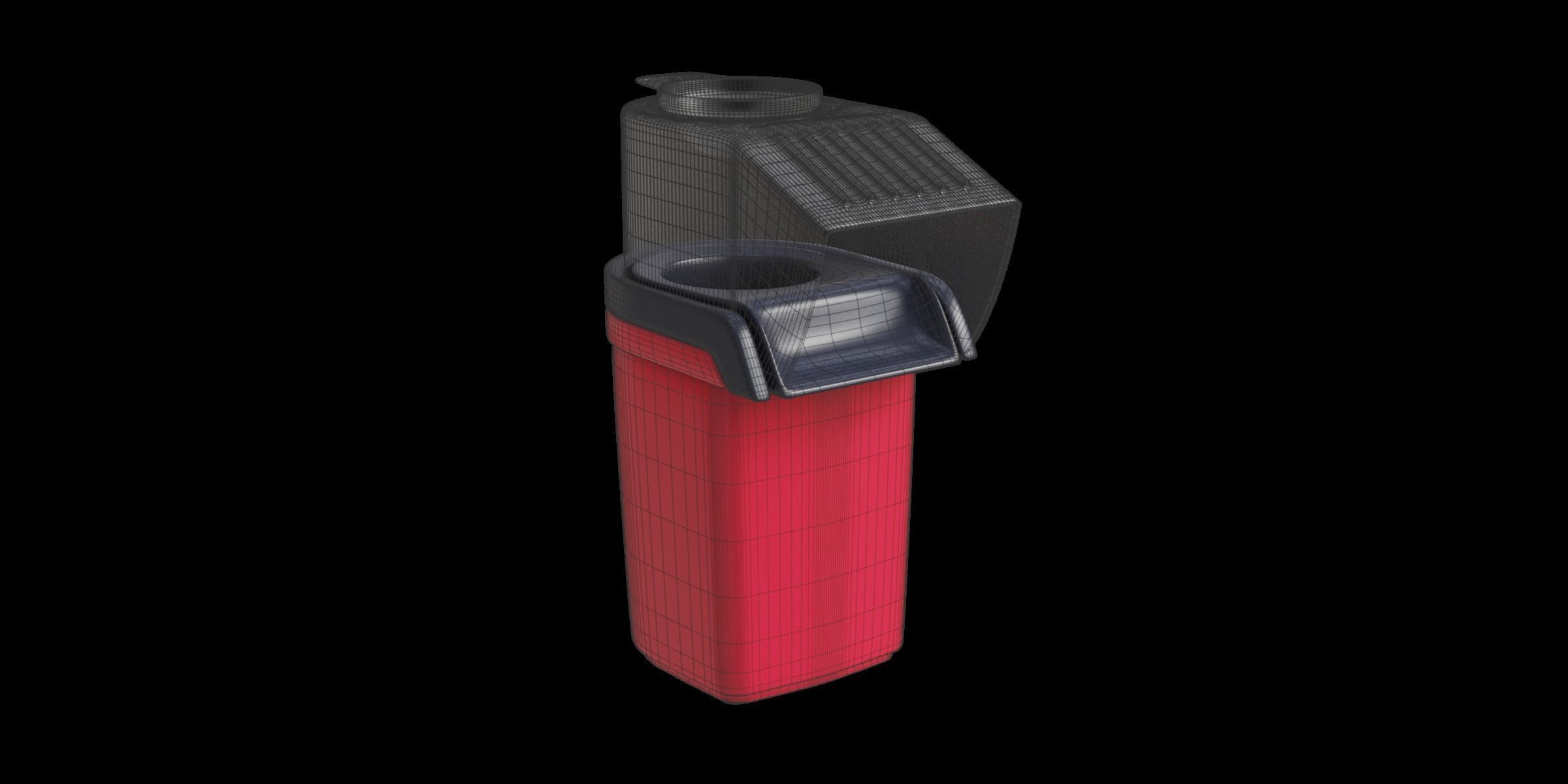 Popcorn Maker 3D model_3