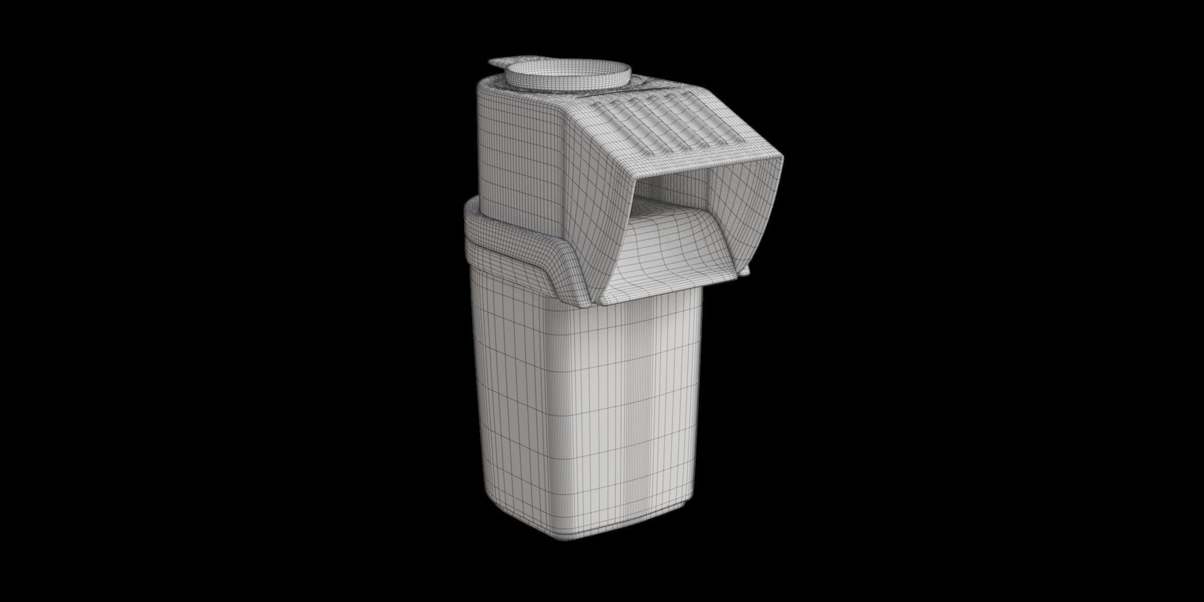 Popcorn Maker 3D model_2
