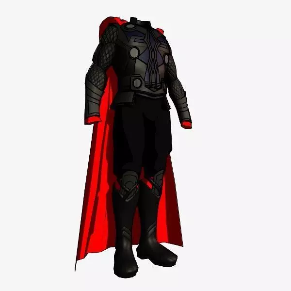 Thor Armor Toon 3D model