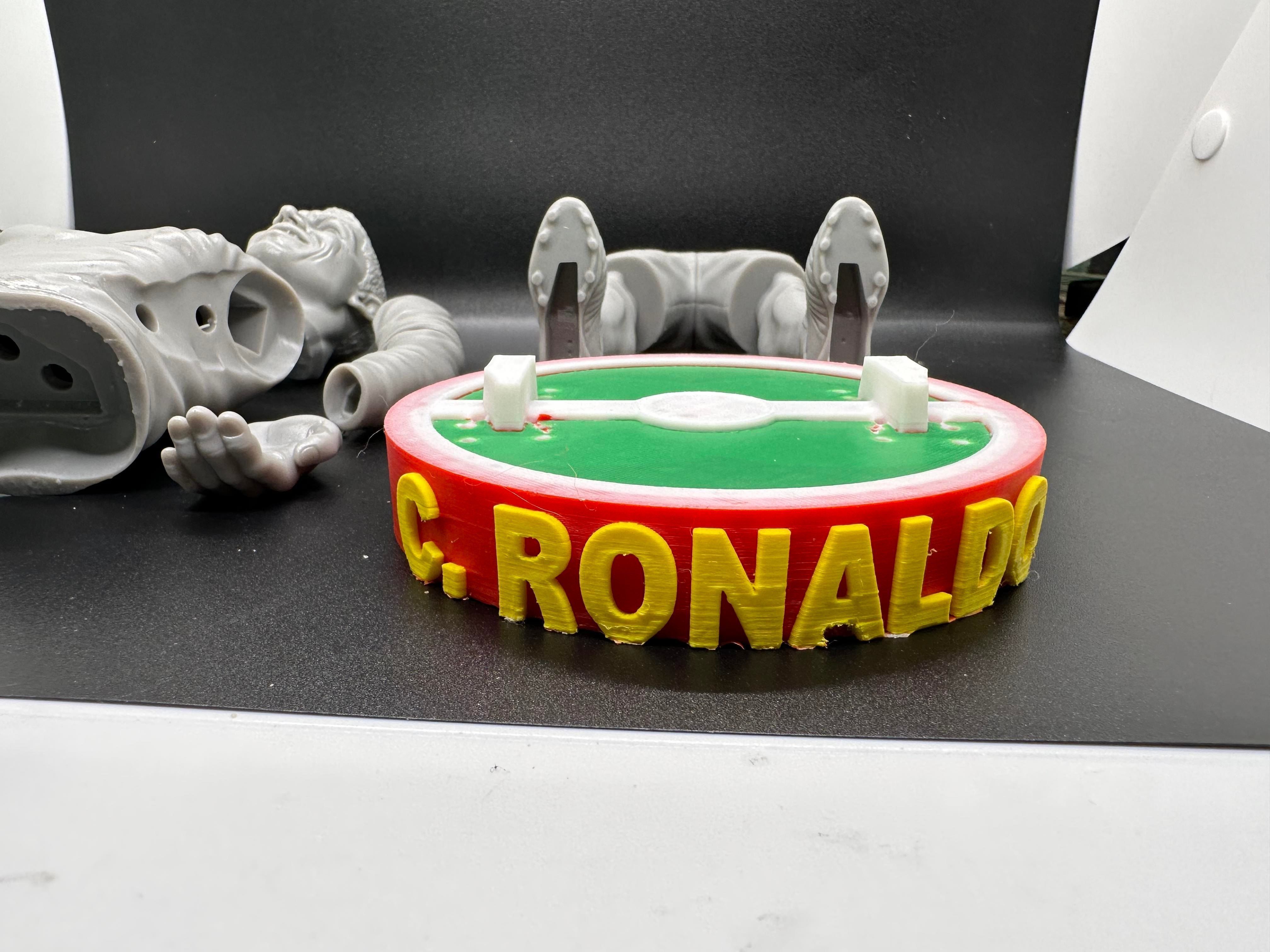 Cristiano Ronaldo joystick holder 3D print model_5