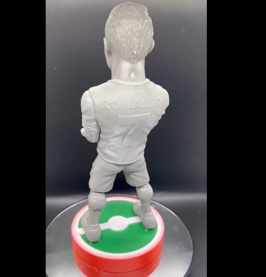 Cristiano Ronaldo joystick holder 3D print model_3