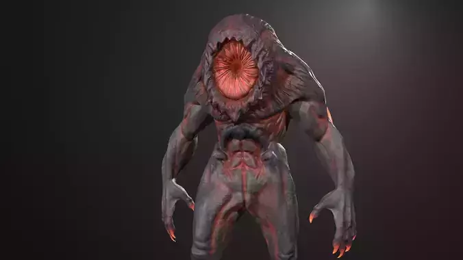 Warder Low-poly 3D model