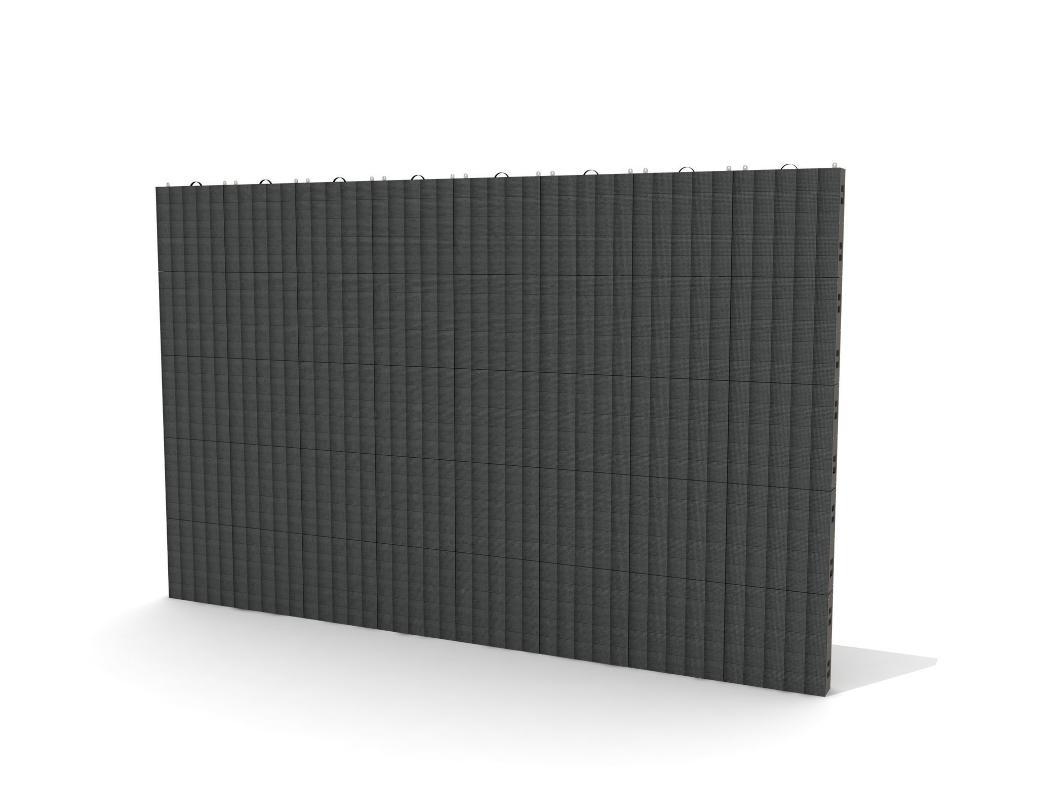 Led Display Panel 3D model Low-poly 3D model_6