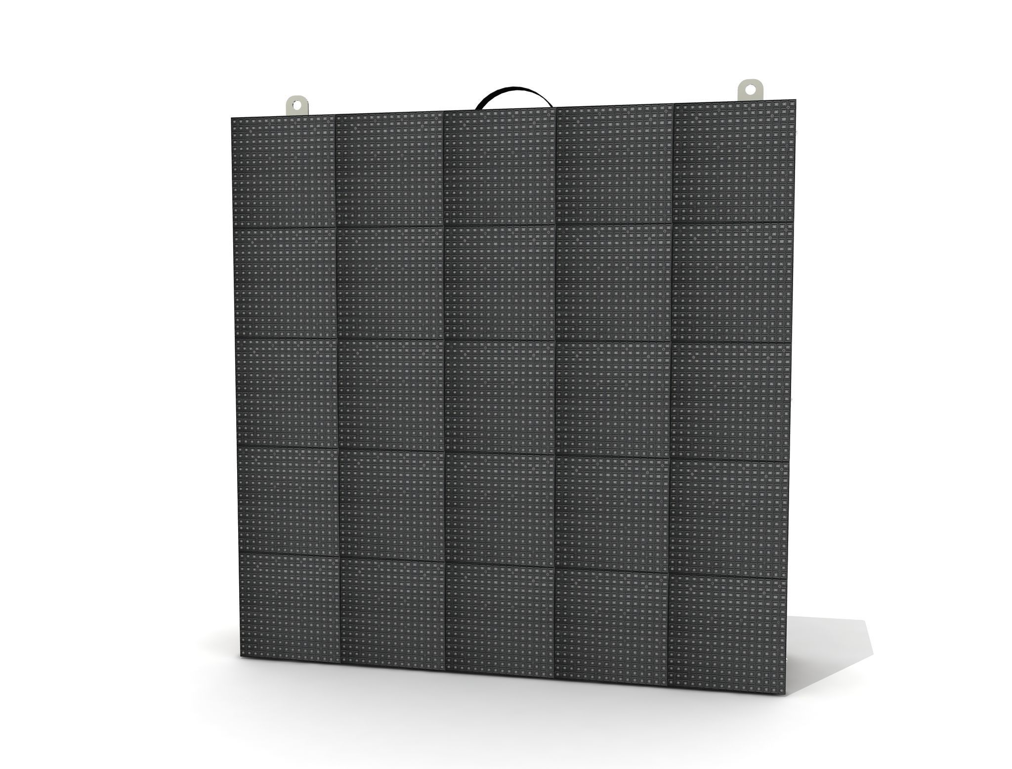 Led Display Panel 3D model Low-poly 3D model_5