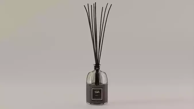 Artistic Perfume Model Realistic and Decorative Accent 